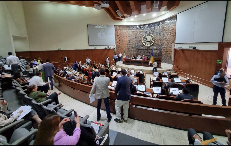 Por grupo parlamentario, la mejor evaluación la recibieron Hagamos, Movimiento Ciudadano y el PAN.. EL INFORMADOR/R. Rivas