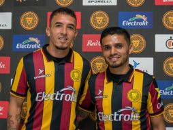 Leones Negros de la UdeG presentó este martes a sus dos refuerzos, Óscar Raí Villa y Miguel Vallejo. CORTESÍA