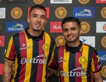 Leones Negros de la UdeG presentó este martes a sus dos refuerzos, Óscar Raí Villa y Miguel Vallejo. CORTESÍA