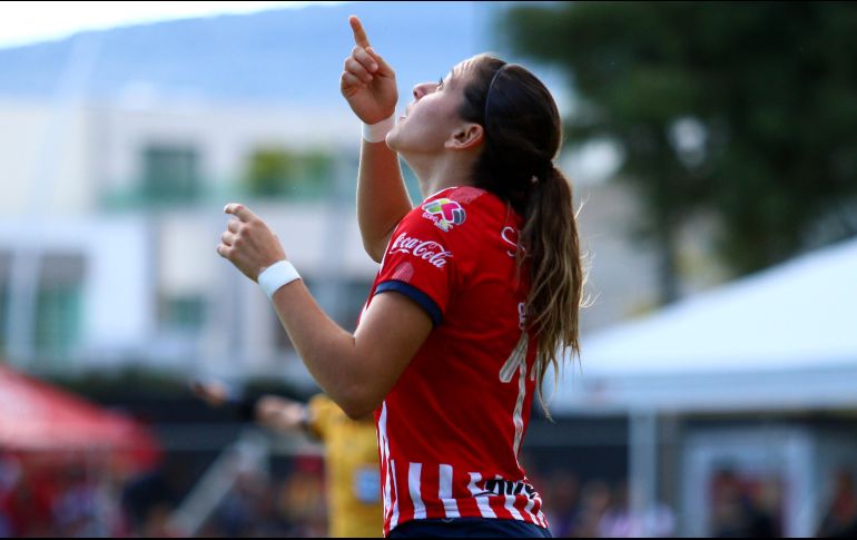 Norma Palafox salió campeona con Chivas en 2017. IMAGO7