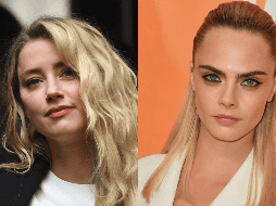 Se difundió un video en el que Amber Heard y Cara Delevingne, presuntamente, se besaron. ESPECIAL