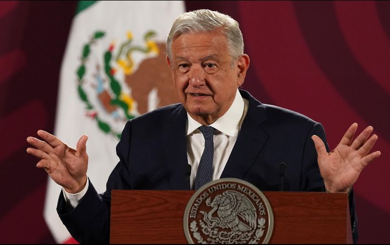 López Obrador también señaló que el desabasto de agua se debe a que en Nuevo León se entregaron permisos sin ningún control. AP / M. Ugarte