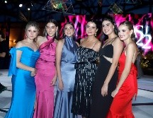 Regina Oseguera, Michelle Aldaco, Ximena Ramírez, Elisa Montesinos, Estefanía Téllez y Alicia López. GENTE BIEN JALISCO/Claudio Jimeno