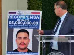 La Fiscalía de Chihuahua anunció una recompensa de cinco millones de pesos a quien aporte información que conduzca a la captura de 