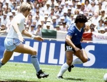 Hoy se cumplen 36 años del gol más recordado quizá de la carrera de Maradona. ARCHIVO