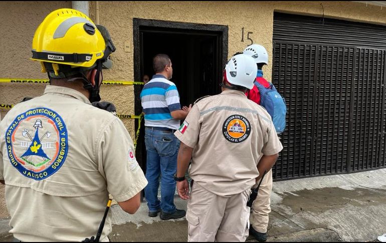 A raíz de que aumentó el número de casas inhabitables, serán Seguridad Pública Municipal, Estatal y Ejército Mexicano quienes se encarguen de resguardar las zonas afectadas. ESPECIAL / Protección Civil Jalisco