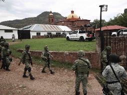 En un recorrido se observó que el domicilio, ubicado a unos 10 minutos de la iglesia de Cerocahui, se encuentra sin protección alguna. SUN