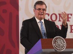 Marcelo Ebrard celebró la decisión que tomó el Congreso de Estados Unidos para establecer como delito federal el tráfico de armas a otro país. SUN/ ARCHIVO