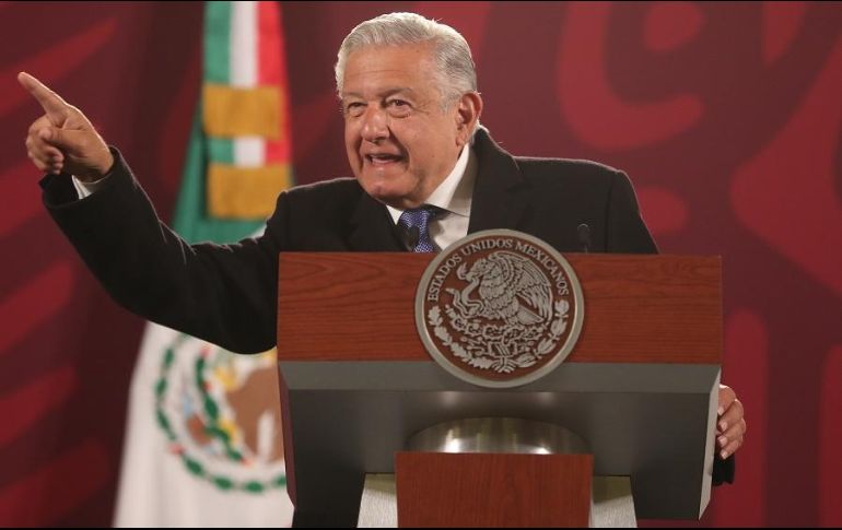 El Presidente López Obrador destacó que Dos Bocas es un símbolo de los nuevos tiempos. EFE/S. Gutiérrez