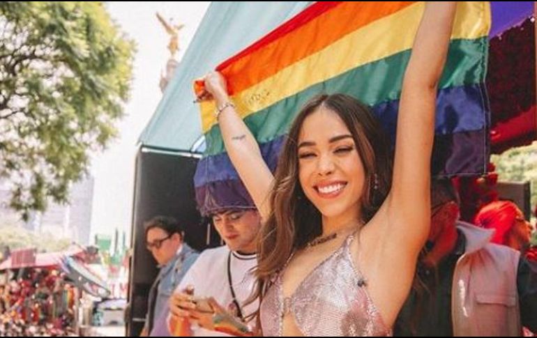 Danna se ha convertido en una de las artistas pop más queridas no sólo por el público general sino también por la comunidad LGBT+. INSTAGRAM / @dannapaola