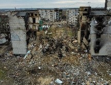 El último ataque ruso en junio fue contra una fábrica en la periferia de Kiev y dejó un herido. AFP / N. García