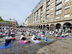 Fue en la Sesión 69 de la ONU, en 2014, que se declaró de manera unánime el 21 de junio como el Día Internacional del Yoga. EL INFORMADOR / R. Bobadilla