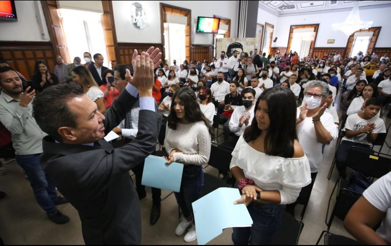 El programa Prepa Guadalajara, al que actualmente están inscritas 297 personas, se compone de 22 módulos que se pueden concluir hasta en 12 meses. ESPECIAL/Gobierno de Guadalajara