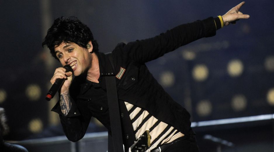 El vocalista de Green Day, Billie Joe Armstrong, protestó por la decisión del Tribunal Supremo sobre el aborto. AFP/ Rafa Rivas