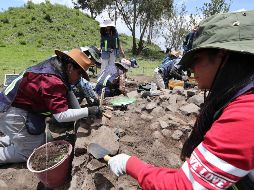 Arqueólogos de la UAEM retoman las excavaciones tras frenarla por dos años a consecuencia de la pandemia. SUN / ARCHIVO