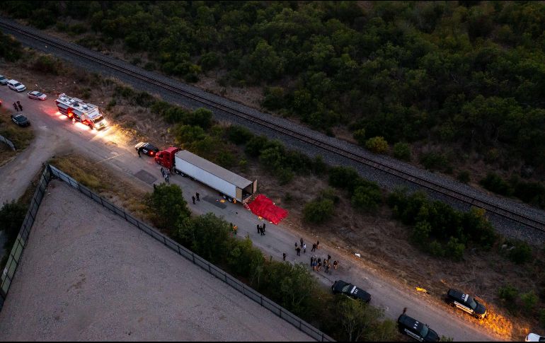 Los primeros reportes señalan que dos fallecidos serían originarios de Izúcar de Matamoros. AFP / J. Vonderhaar