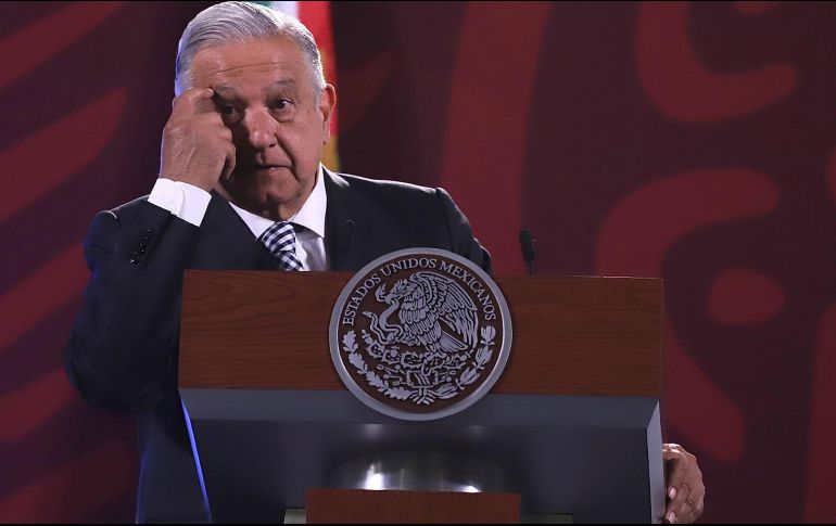 López Obrador cree que el expediente del caso García Luna quedará en el anonimato por su contenido. SUN/B. Fregoso