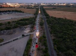 El número de muertos es el más alto jamás registrado en un incidente de tráfico de personas en Estados Unidos. AFP/J. Vonderhaar