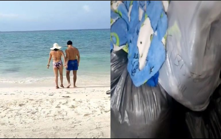 La mujer colombiana de nombre María Camila compartió el momento a través de su cuenta de TikTok. ESPECIAL