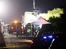 Los migrantes sobrevivientes fueron enviados a seis hospitales de San Antonio. EFE/A. Davis