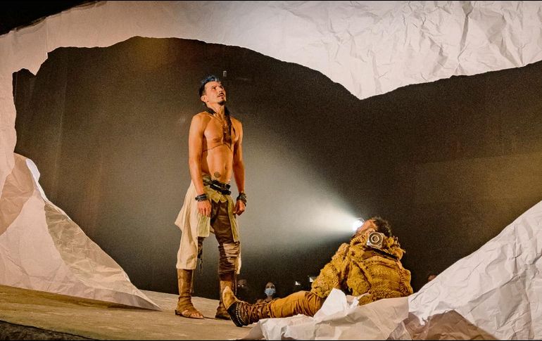 La obra cuenta con la participación de los actores Olaff Herrera y Xésar Tena. CORTESÍA