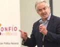 Santiago Creel impartió la conferencia “Situación Política en el país, con miras a 2024”, convocada por la asociación política Confío en México. EL INFORMADOR / A. Camacho
