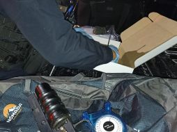 La detención ocurrió durante la madrugada de hoy en el cruce de las calles Ángulo y Santa Mónica. ESPECIAL / Policía de Guadalajara