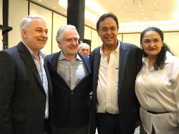 Santiago Creel impartió la conferencia “Situación Política en el país, con miras a 2024”, convocada por la asociación política Confío en México. EL INFORMADOR / A. Camacho