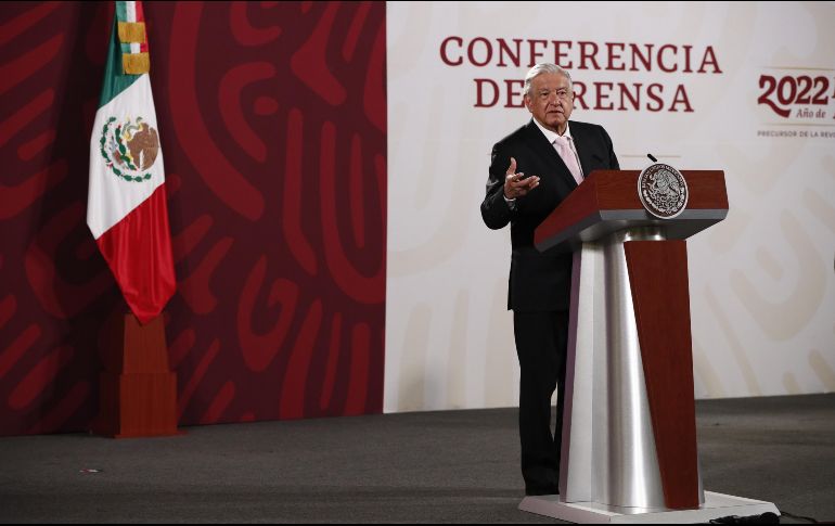 López Obrador destacó el apoyo que se recibió por parte del gobierno cubano para ayudar en la pandemia de COVID-19. EFE/J. Méndez