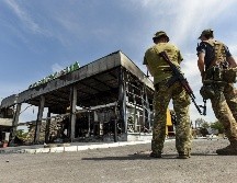 Siria anunció que reconocía la independencia de las dos repúblicas separatistas de Donetsk y Lugansk. EFE/O. Petrasyuk