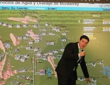 Samuel García señaló que algunas personas le han exigido respuestas ante la escasez de agua y aunque aseguró que no es Tláloc, ve la solución en las nubes. SUN/ARCHIVO