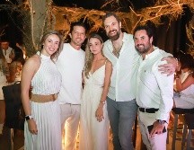 Ruth Saldaña, Diego Azanza, Loredana Pernaza, Emilio Huber y Lalo Orozco. GENTE BIEN JALISCO/Antonio Martínez