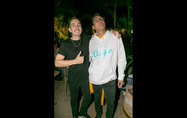 Paco Morales y Víctor Hugo Magaña. GENTE BIEN JALISCO/Jorge Soltero