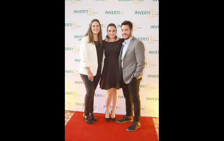 Alejandra González, Maríana Núñez y Jaime González. GENTE BIEN JALISCO/Antonio Martínez
