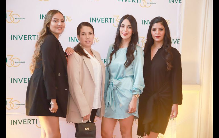 Iziz Arvizu, Elizabeth Solorzano, Liliana González y Elizabeth Araujo. GENTE BIEN JALISCO/Antonio Martínez