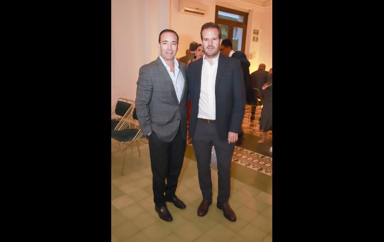 Ricardo Rizo y Santiago Silva. GENTE BIEN JALISCO/Antonio Martínez