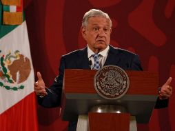 López Obrador expresó su opinión en su habitual conferencia matutina contra de Alazraki. SUN / I. Rodríguez