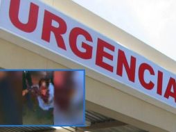 Un grupo de jóvenes lograron salvar al hombre que era mordido por los perros. SUN/ESPECIAL