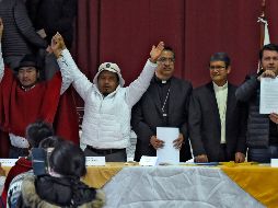 Un acuerdo con el gobierno puso fin el jueves a las movilizaciones y protestas de los indígenas que por 18 días han paralizado virtualmente a Ecuador. AFP/R. Buendía