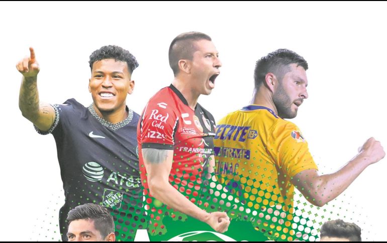 Atlas, América y Tigres son de los equipos favoritos para el título. EL INFORMADOR