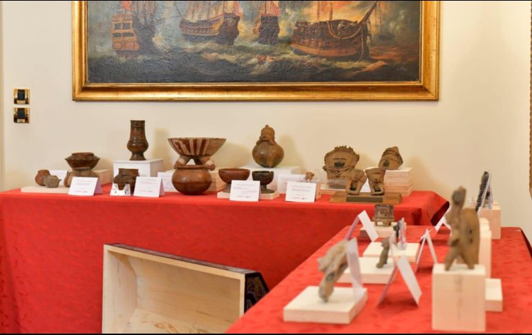 Las piezas recuperadas pertenecen a la cultura maya, totonaca, mixteca y entre otras. TWITTER / @_Carabinieri_