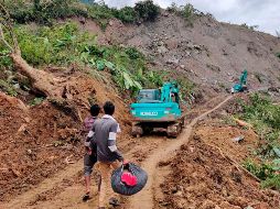 El noreste de india, una región aislada, se vio azotada por fuertes lluvias en las últimas semanas. AP / A. Kamei