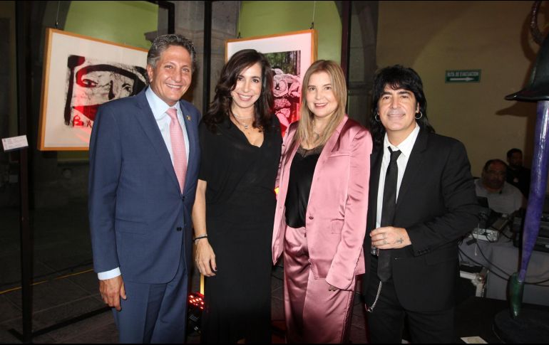 Juan José Frangie Saade destaca que todas estas contribuciones ayudan a seguir construyendo una ciudad donde todas las niñas y niños puedan tener acceso al arte y la salud. CORTESÍA