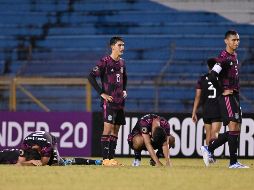 El vuelo en el que viajaban los jugadores y cuerpo técnico del seleccionado nacional llegó demorado a la terminal dos del Aeropuerto Internacional de la Ciudad de México. IMAGO7