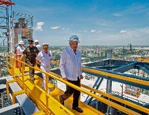 Aunque aún no está terminada, el Presidente Andrés Manuel López Obrador 