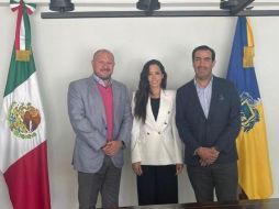 El Gobierno de Jalisco informó que el encargado de la sede de Filma en Jalisco en Ciudad de México será Abel Salgado (lado izq). Cotesía / Gobierno de Jalisco