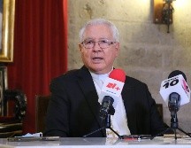 El cardenal de Guadalajara, José Francisco Robles Ortega, señaló haber sido detenido por un retén de hombres armados en un viaje por la zona norte del Estado. SUN / ARCHIVO