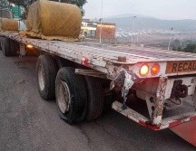 El incidente ha ocasionado tráfico lento y pesado en el lugar, pues se encuentra en el sentido a la salida de la ciudad. ESPECIAL