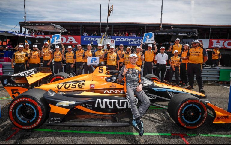 Pato buscará su segunda victoria luego de haberlo hecho en Alabama el pasado mes de mayo. TWITTER/ @ArrowMcLarenSP