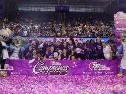 La fanaticada celebró esta gran fiesta en la Arena Astros. CORTESÍA/ASTROS FEMENIL